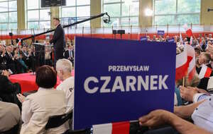 Przemysław Czarnek w Kaliszu / autor: PAP/Tomasz Wojtasik