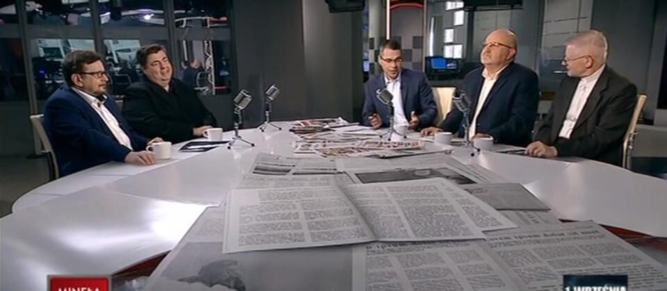 Salon Dziennikarski  / autor: screen TVP
