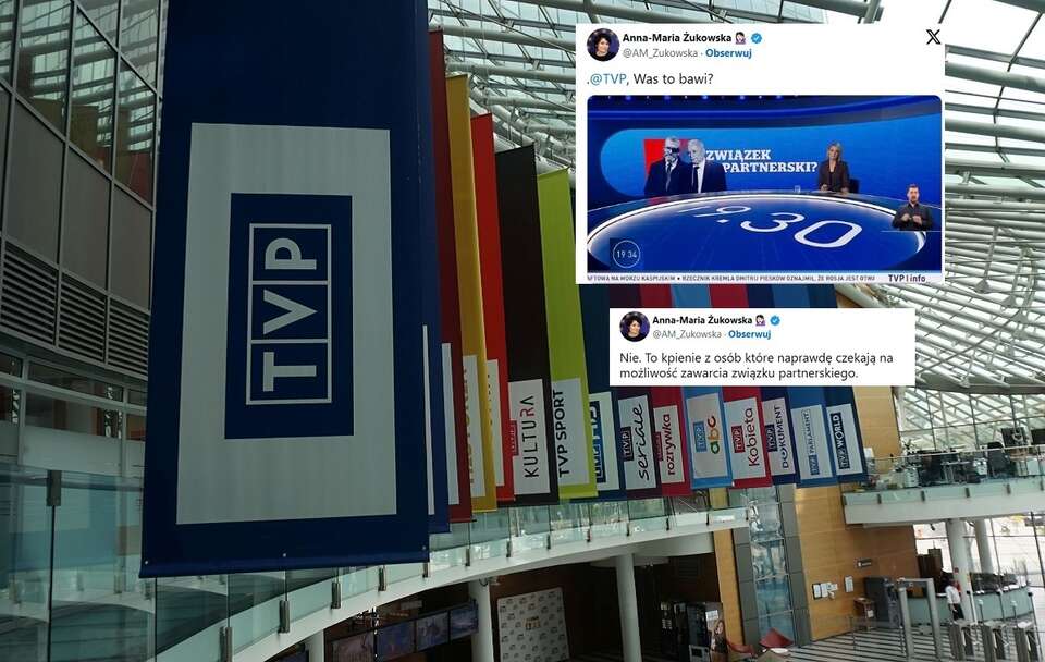 Neo-TVP zakpiła ze związków partnerskich? Żukowska oburzona