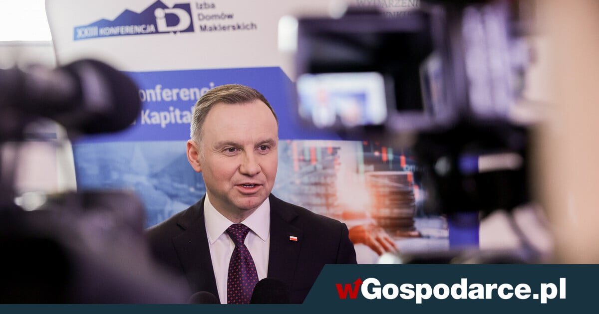 Andrzej Duda spotkał się z przedstawicielami rynku kapitałowego (WIDEO)