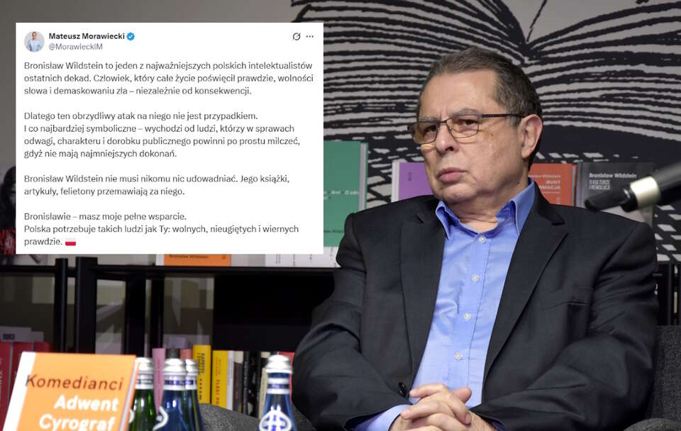 Morawiecki: Bronisław Wildstein nie musi nic udowadniać
