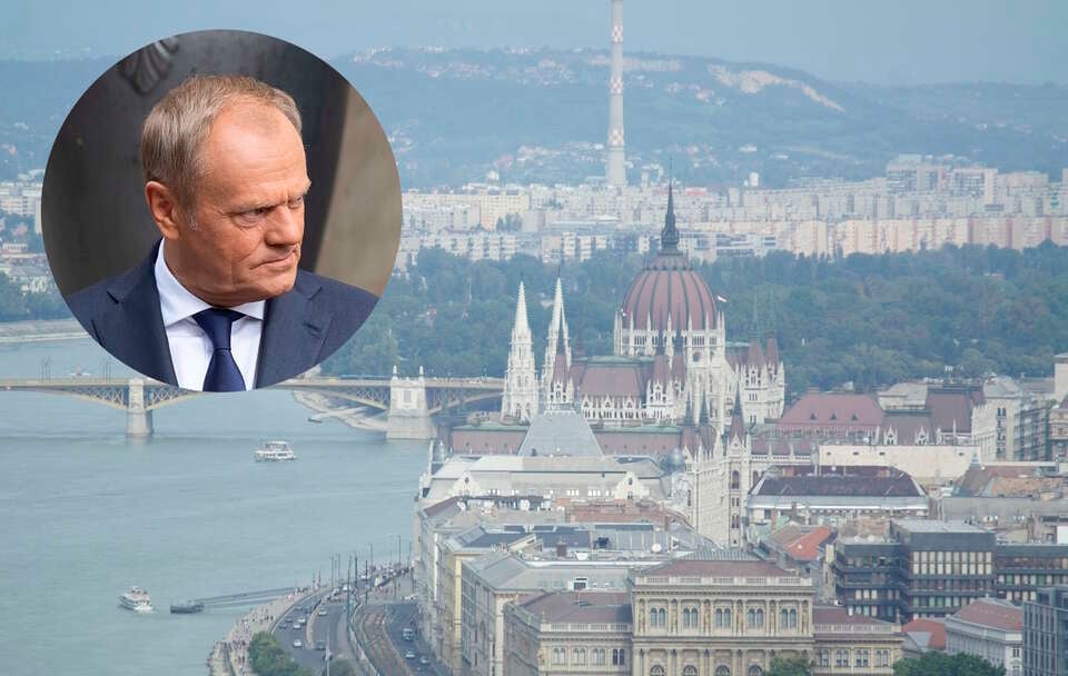 Donald Tusk, Budapeszt  / autor: Fratria