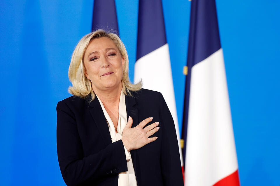 Marine Le Pen / autor: PAP/EPA