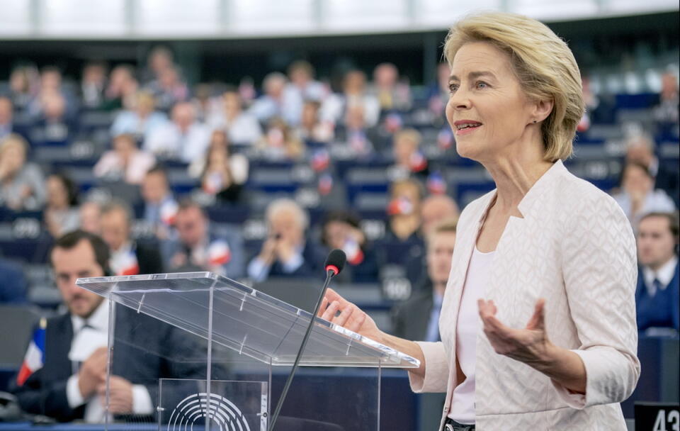 Ursula von der Leyen / autor: wikimedia.commons: European Parliament from EU/16 July 2019/https://creativecommons.org/licenses/by/2.0/