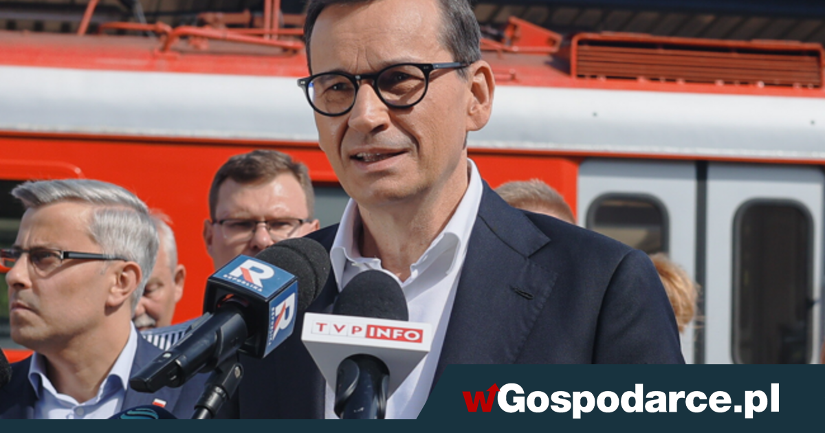 Mocne słowa Morawieckiego o PKP Cargo. Deklaruje pomoc