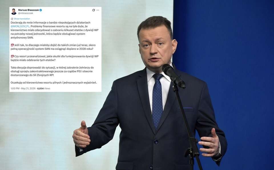 Szef klubu PiS Mariusz Błaszczak / autor: Fratria