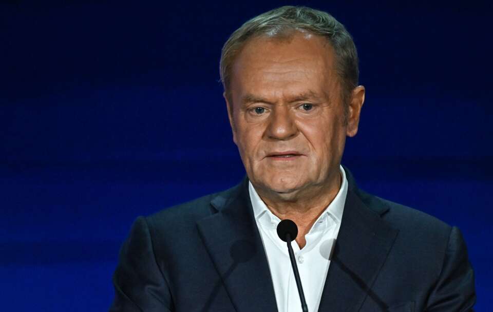 Donald Tusk / autor:  PAP/Marcin Gadomski