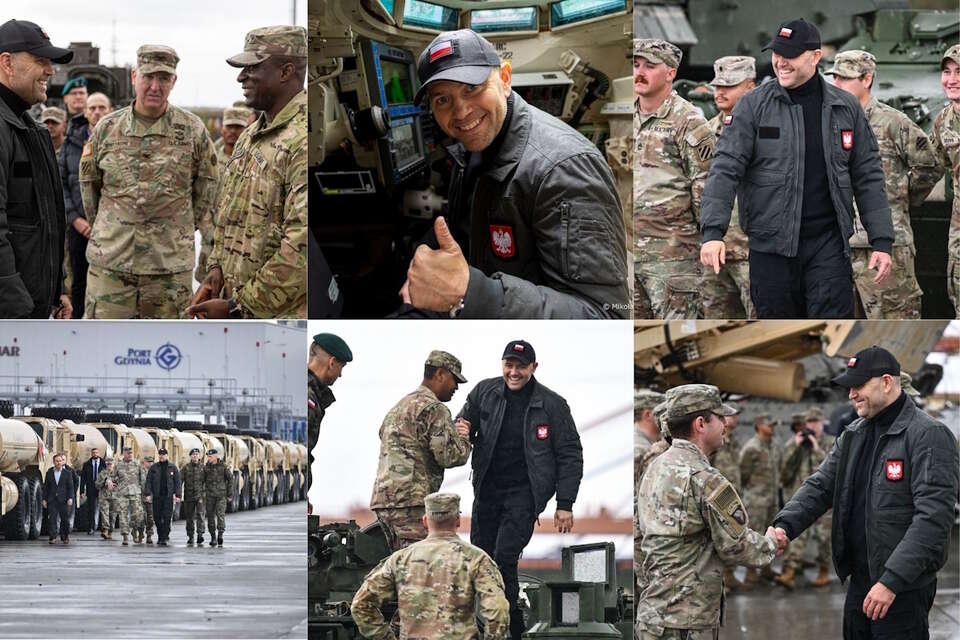 Prezydent na spotkaniu z US Army w Gdyni / autor: PAP/Marcin Gadomski, KPRP/Mikołaj Bujak