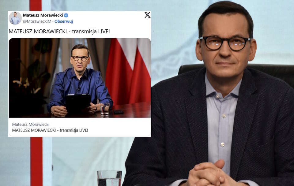Mateusz Morawiecki / autor: Fratria/X