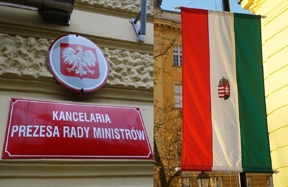 Kancelaria Premiera/Flaga Węgier / autor: Fratria