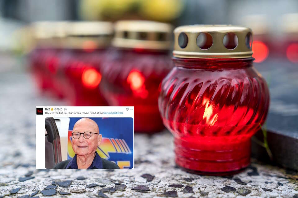 Na zdjęciu znicze na grobie i wpis TZM (screen z X) / autor: Fratria/X-TMZ (screen)