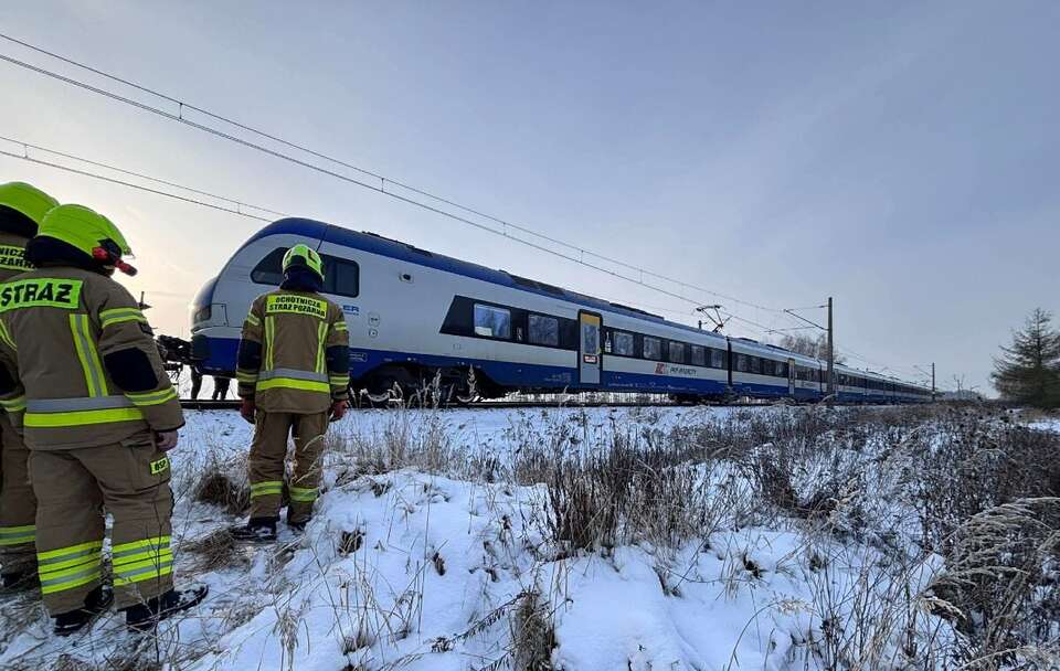 Miejsce zdarzenia  / autor: FB/OSP Będzelin