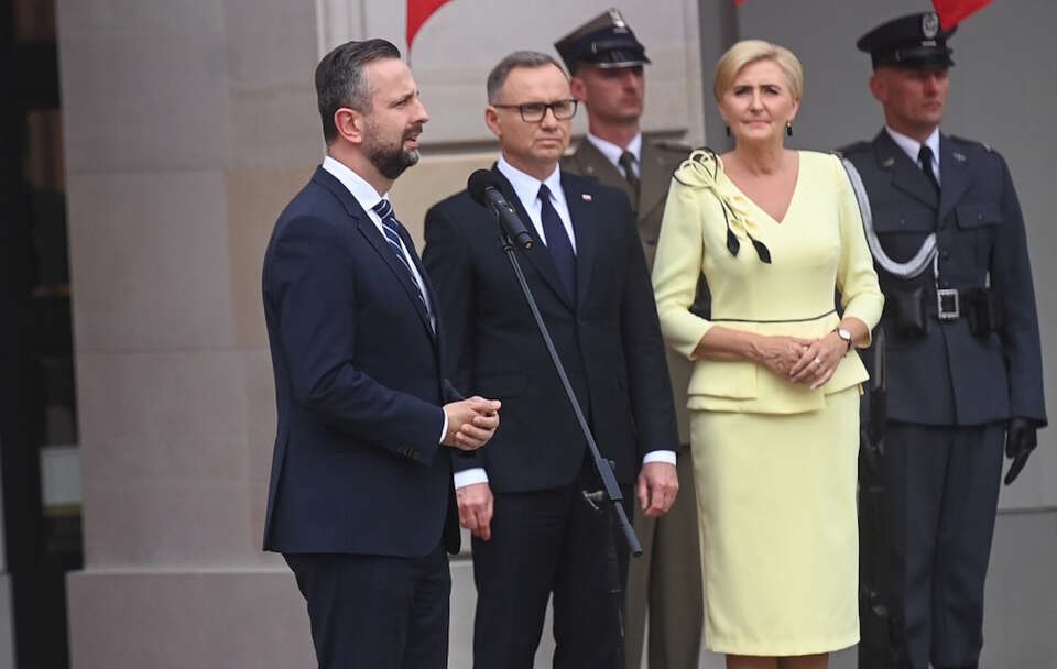 Władysław Kosiniak-Kamysz, Andrzej Duda, Agata Kornhauser-Duda / autor: PAP/Piotr Nowak