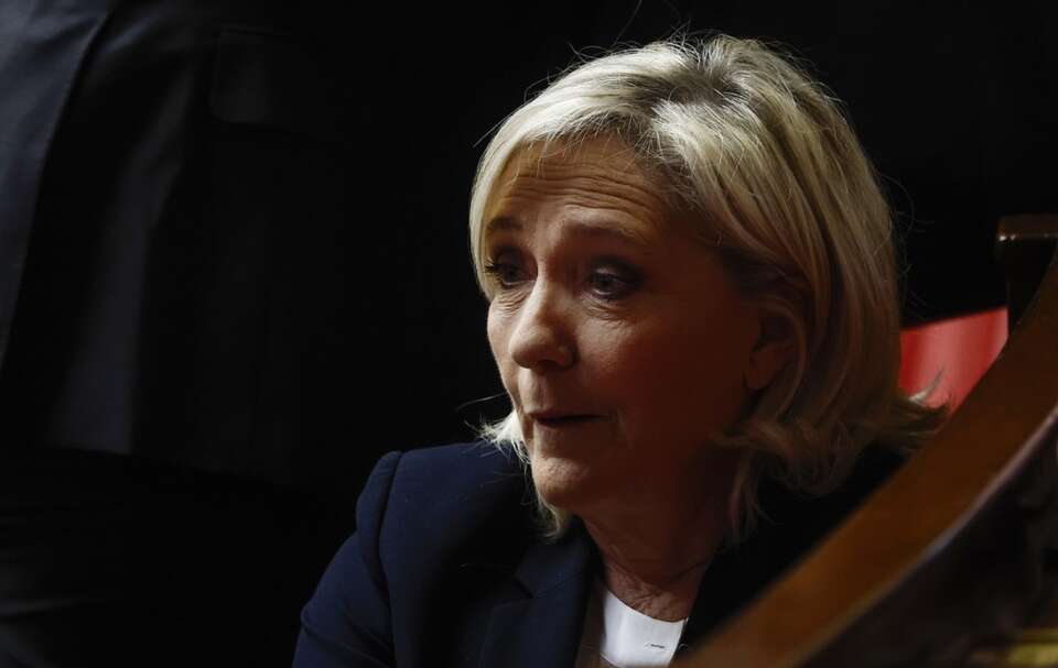 Marine Le Pen / autor: PAP/EPA/YOAN VALAT