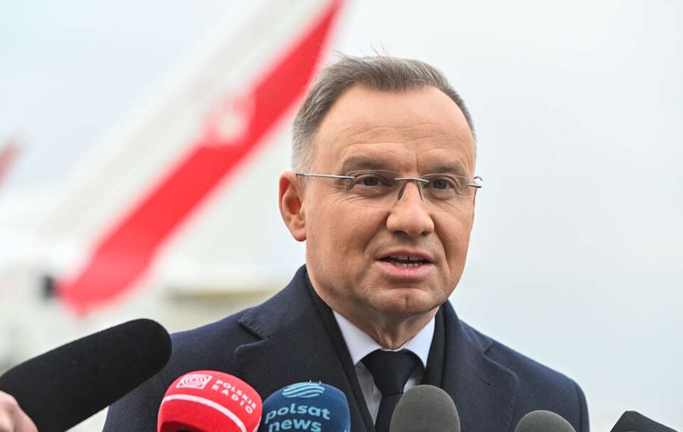 Prezydent Andrzej Duda / autor: PAP/Radek Pietruszka