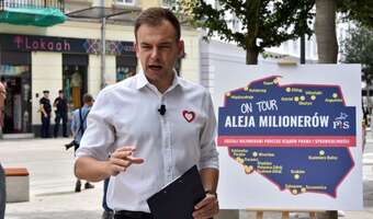 Licznik Domańskiego przekroczył 120 dni. "Ordynarnie okradani przez władzę"