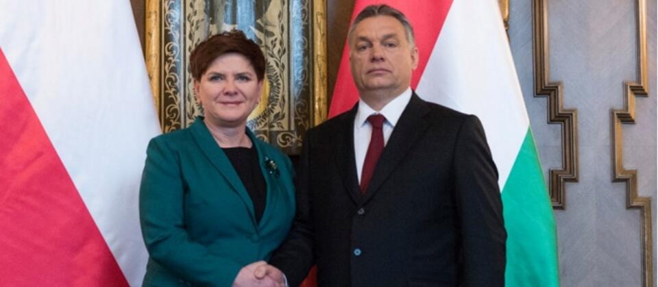 Viktor Orban i Beata Szydło / autor: kprm.pl