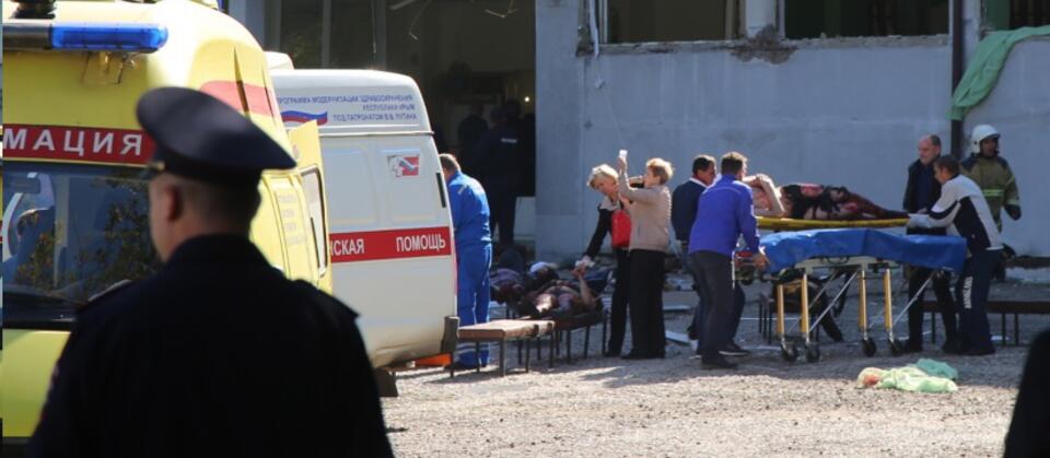CRIMEA SCHOOL EXPLOSION / autor: 	PAP/EPA/KERCH.FM