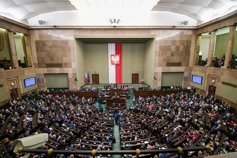 Sejm  / autor: PAP/Marcin Obara