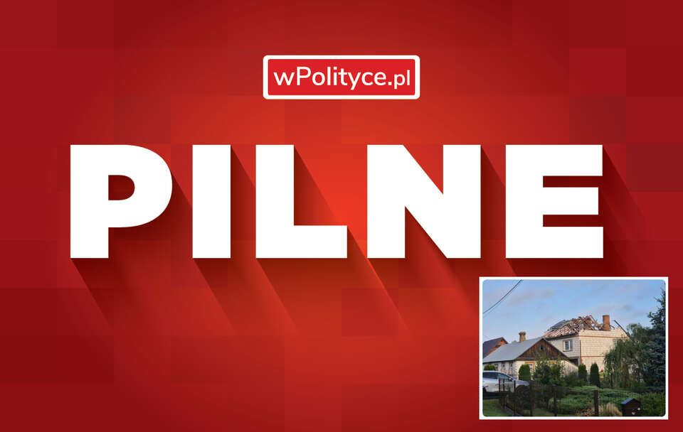 Szczątki rosyjskiego drona uszkodziły dom mieszkalny!