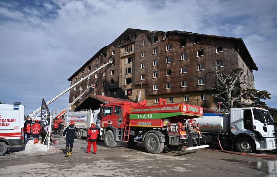 pożar w hotelu / autor: PAP/EPA/STR