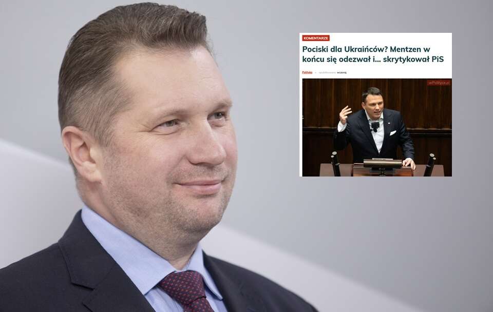 Przemysław Czarnek / autor: Fratria/screenshot wPolityce.pl