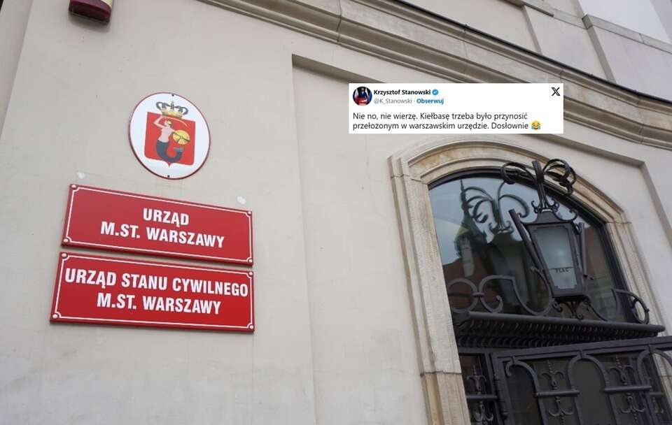 Premia za kiełbasę w stołecznym USC? Stanowski: „Nie wierzę”