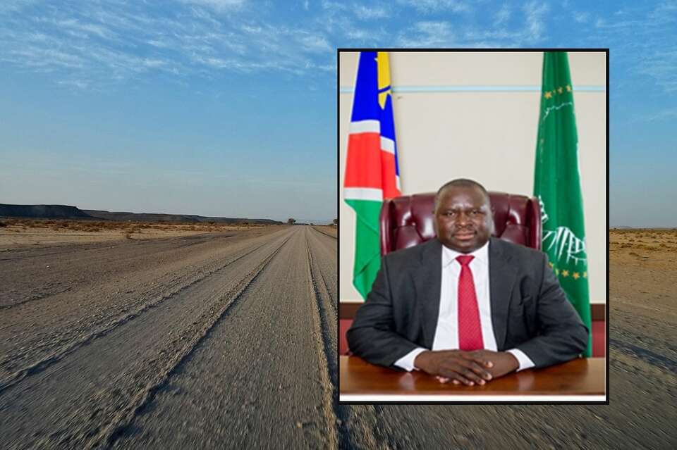 zdjęcie ilustracyjne - krajobraz w Namibii, w miniaturze Adolf Uunona ze strony regionu Ompundja / autor: Pixabay/oshanarc.gov.na