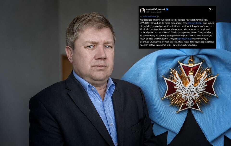 Глава ZPP раскритиковал президента по поводу ордена. «Я ошибался»