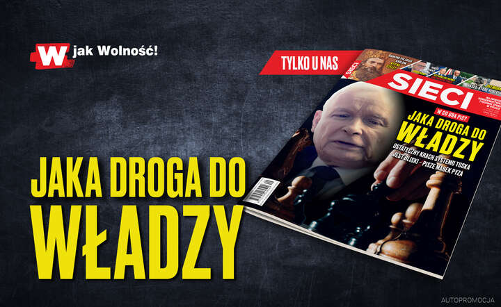Okładka tygodnika Sieci / autor: Fratria