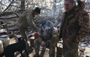 1450. dzień wojny na Ukrainie / autor: PAP/EPA