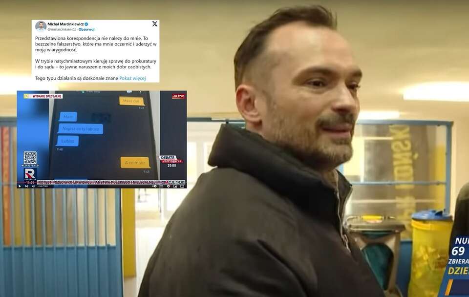autor: screenshot Telewizja wPolsce24/screenshot Telewizja Republika/X