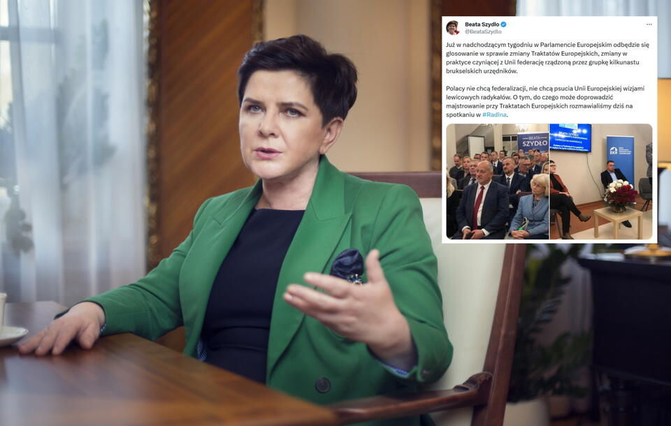 Szydło: Polacy nie chcą psucia UE przez lewicowych radykałów