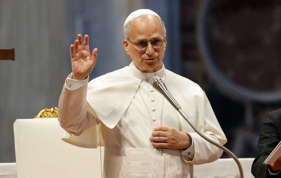 Papież Leon XIV / autor: PAP/EPA/GIUSEPPE LAMI