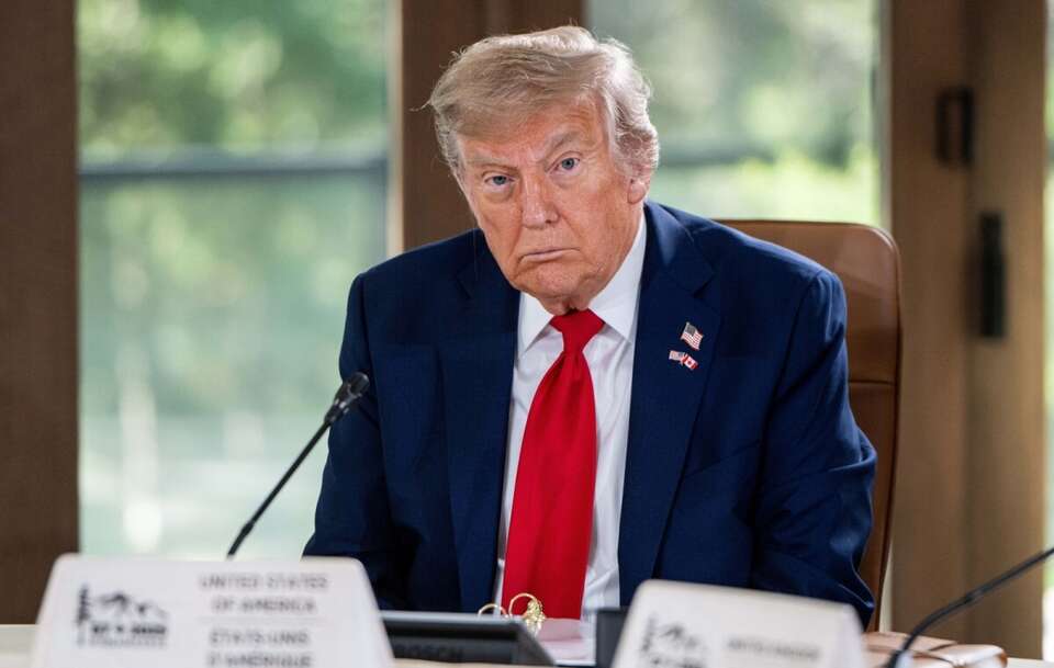 Donald Trump / autor: EPA/SPENCER COLBY Dostawca: PAP/EPA.