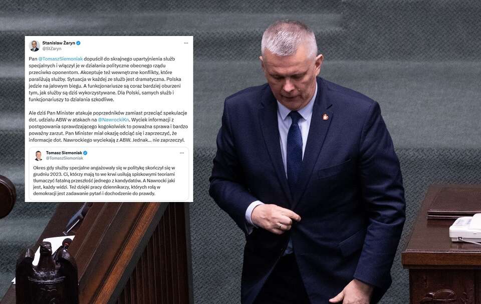 Minister Tomasz Siemoniak (PO) / autor: Fratria/X