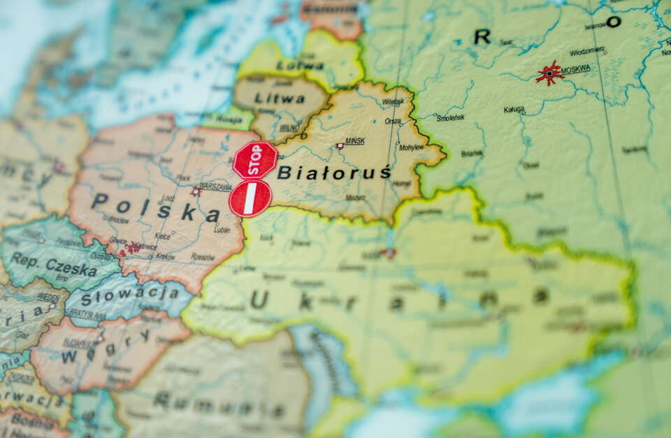 Wojna hybrydowa z Białorusią / autor: Fratria