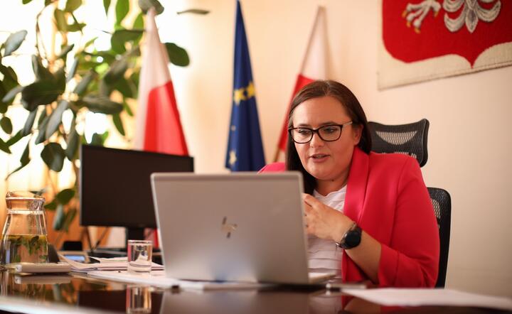 minister funduszy i polityki regionalnej Małgorzata Jarosińska-Jedynak / autor: twitter.com/MFIPR_GOV_PL