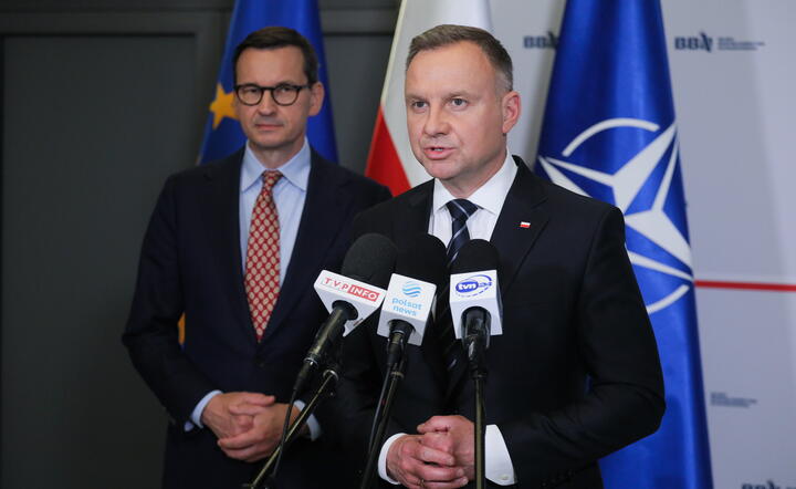 Prezydent: Nie ma podwyższenia stanu zagrożenia Polski