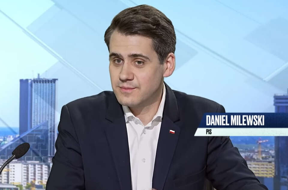 Daniel Milewski, kandydat do europarlamentu / autor: telewizja wPolsce