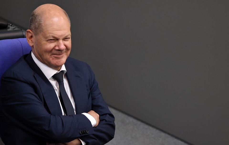 Olaf Scholz / autor: PAP/EPA/CLEMENS BILAN