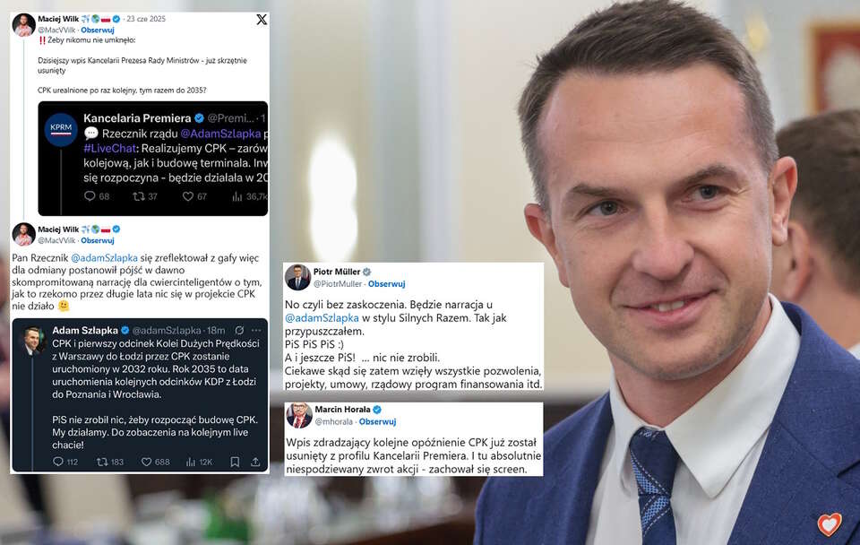 Adam Szłapka / autor: PAP/Szymon Pulcyn/X