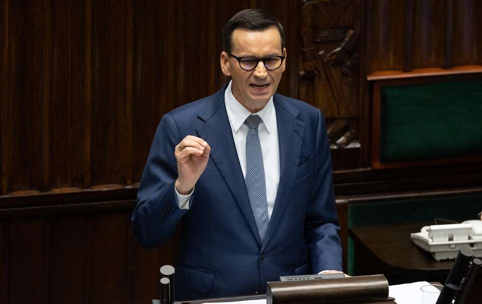 Mateusz Morawiecki w Sejmie / autor: Fratria