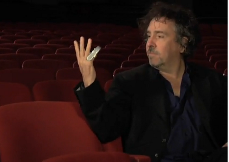 Tim Burton screenshot Youtube