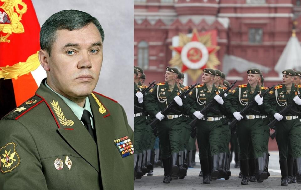 Walerij Gierasimow/Parada w Moskwie / autor: Mil.ru, CC BY 4.0 <https://creativecommons.org/licenses/by/4.0>, via Wikimedia Commons/PAP/EPA