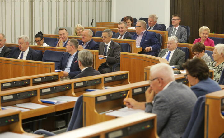 Posiedzenie Senatu / autor: PAP/Albert Zawada