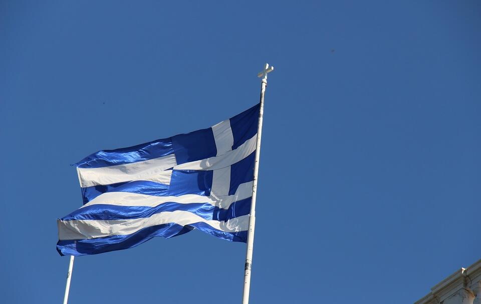 flaga Grecji, zdj. ilustracyjne / autor: Fratria