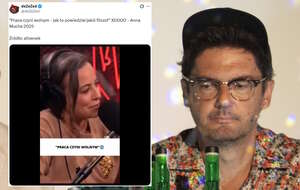 Jakub Wojewódzki, Anna Mucha / autor: Fratria/X