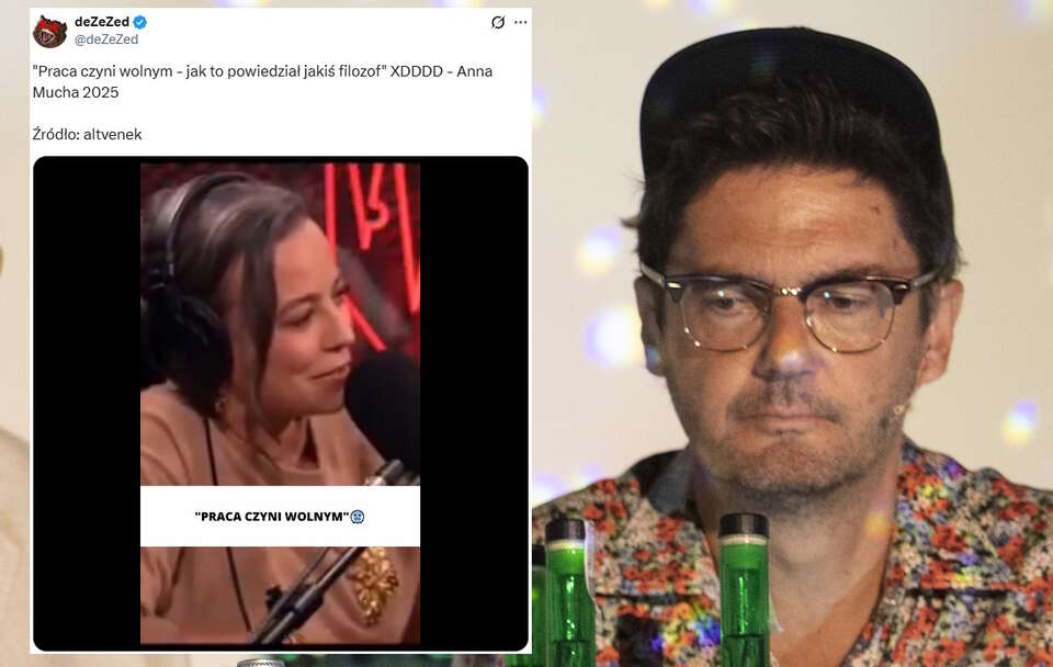 Jakub Wojewódzki, Anna Mucha / autor: Fratria/X