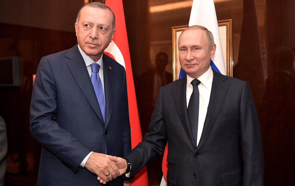 Prezydenci Erdogan i Putin / autor: wikimedia.commons: kremlin.ru/https://creativecommons.org/licenses/by/4.0/